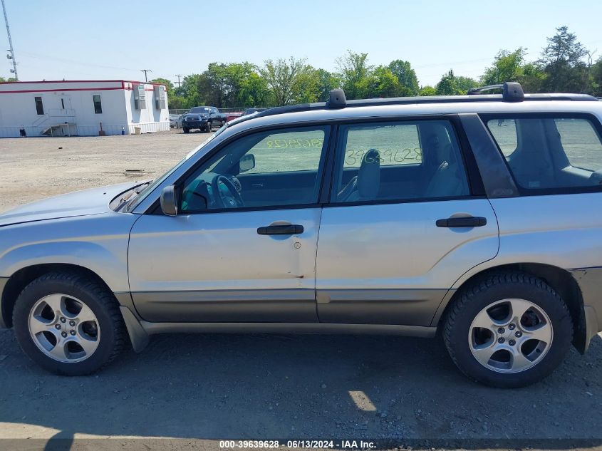 2003 Subaru Forester Xs VIN: JF1SG65643H736276 Lot: 39639628
