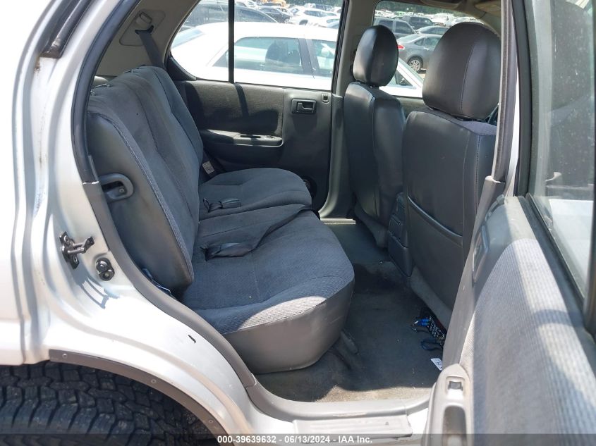 2000 Honda Passport Ex/Lx VIN: 4S6CK58W5Y4410183 Lot: 39639632