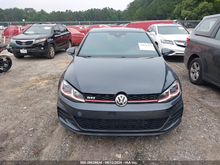 2018 Volkswagen Golf Gti 2.0T Autobahn/2.0T S/2.0T Se VIN: 3VW447AU2JM286719 Lot: 39639634