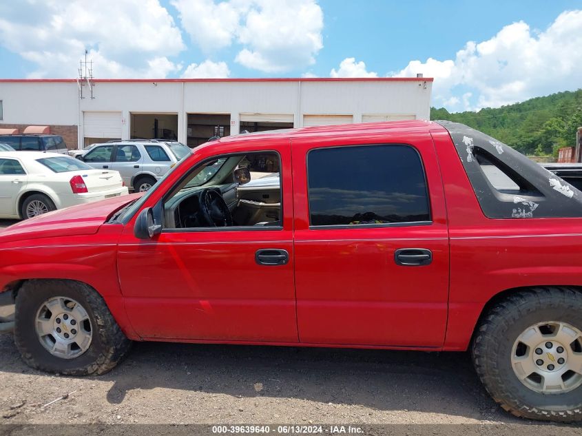 2005 Chevrolet Avalanche 1500 Z66 VIN: 3GNEC12Z65G257513 Lot: 39639640