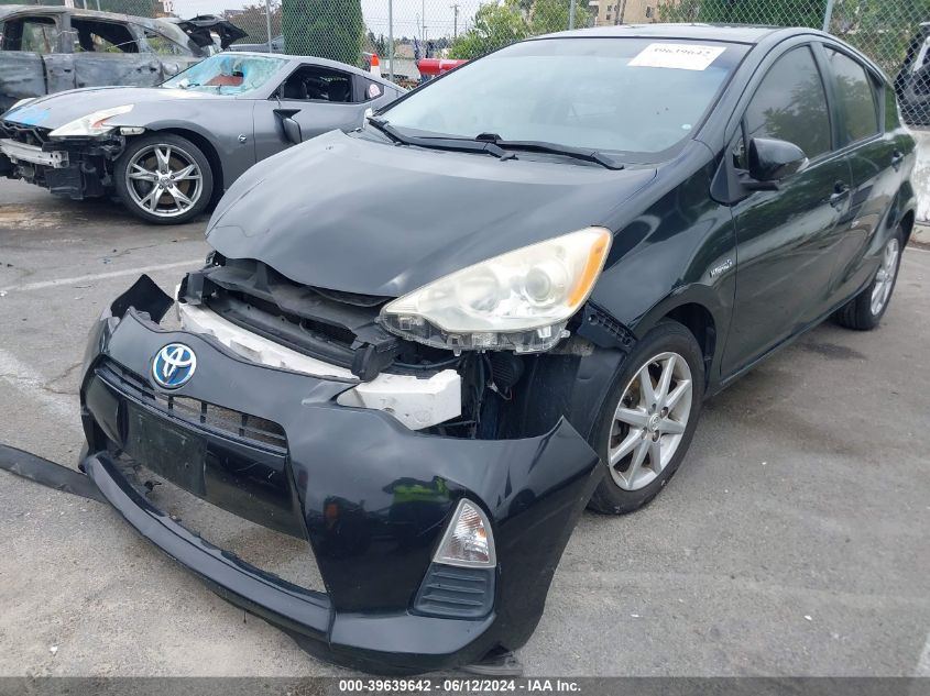 2013 Toyota Prius C Three VIN: JTDKDTB38D1044642 Lot: 39639642