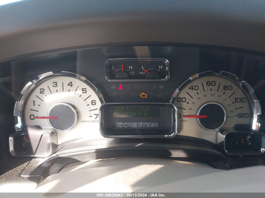 2013 Ford Expedition El Xlt VIN: 1FMJK1J51DEF51962 Lot: 39639643