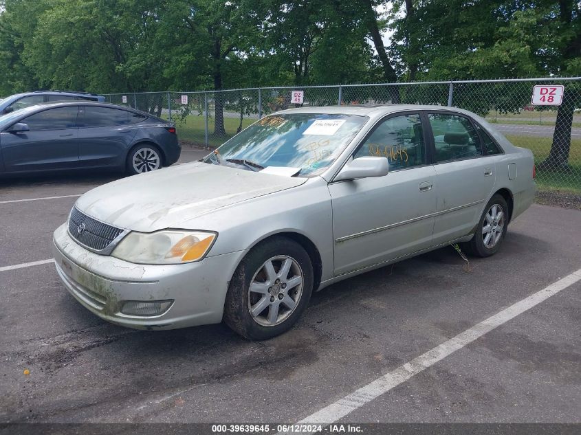 2000 Toyota Avalon Xls VIN: 4T1BF28BXYU056889 Lot: 39639645