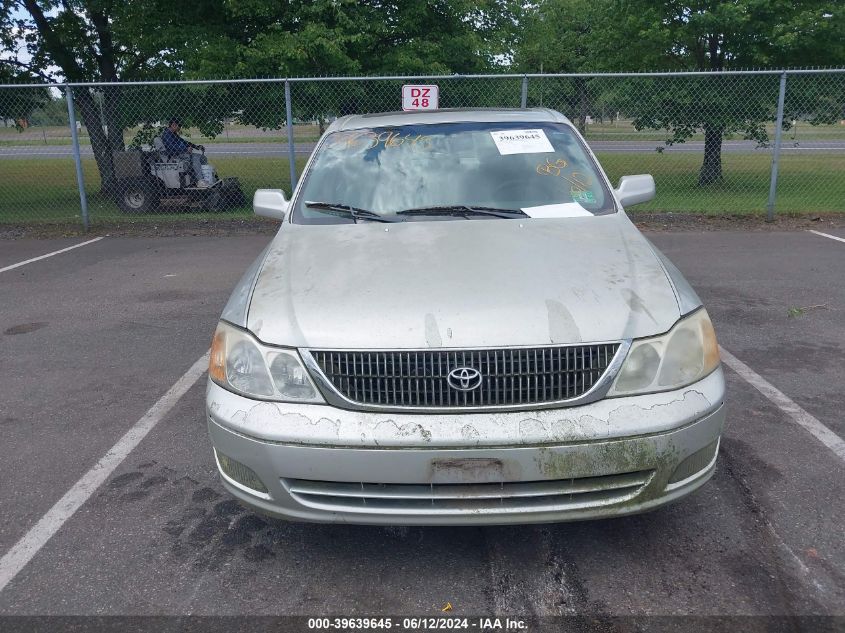 2000 Toyota Avalon Xls VIN: 4T1BF28BXYU056889 Lot: 39639645