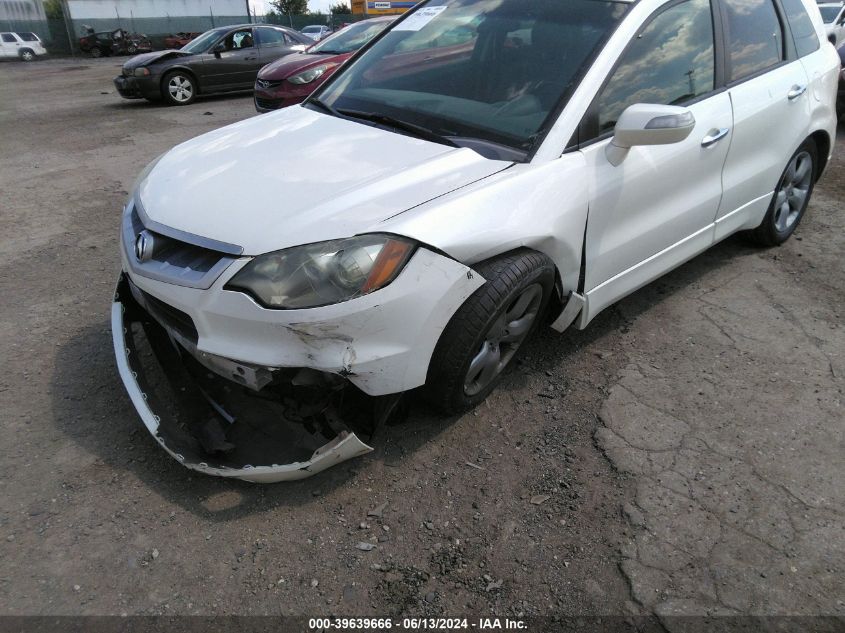 2007 Acura Rdx VIN: 5J8TB18517A025136 Lot: 39639666