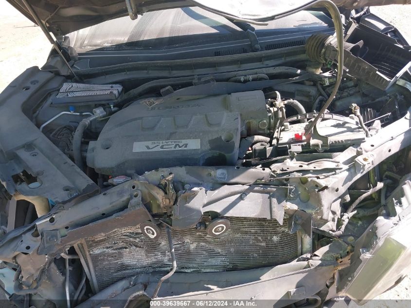 2012 Honda Crosstour Ex-L VIN: 5J6TF2H50CL006885 Lot: 39639667