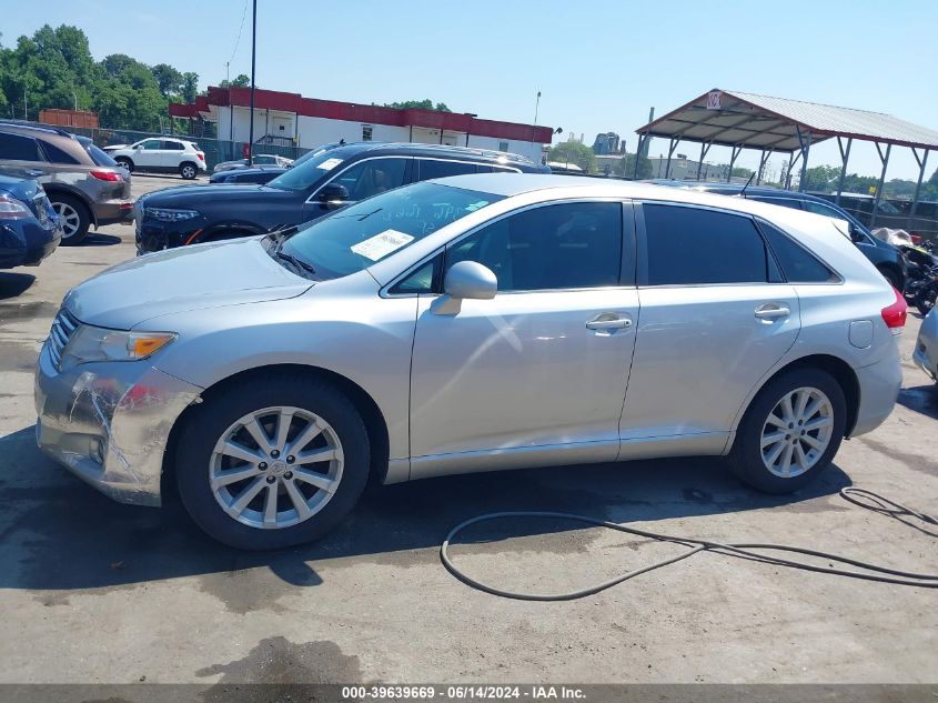 2012 Toyota Venza Le VIN: 4T3ZA3BB5CU062367 Lot: 39639669