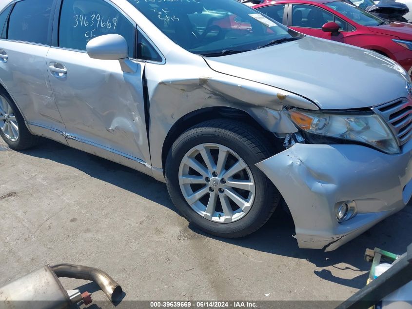 2012 Toyota Venza Le VIN: 4T3ZA3BB5CU062367 Lot: 39639669