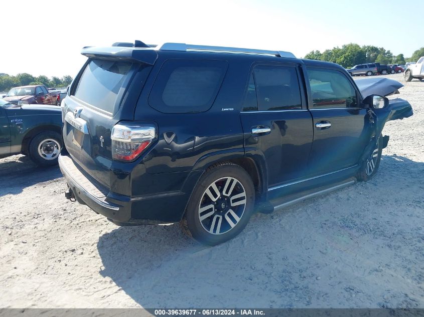 2016 Toyota 4Runner Limited VIN: JTEZU5JR0G5137258 Lot: 39639677