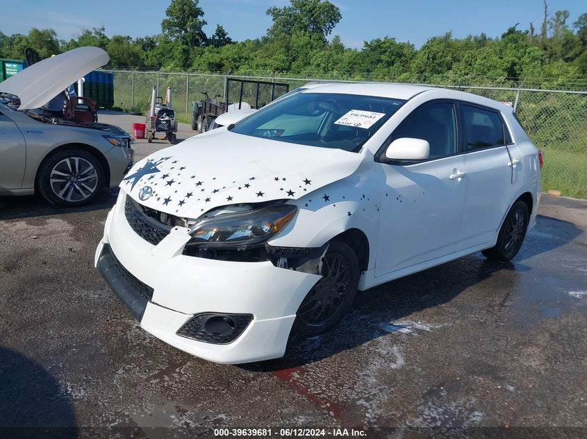 2010 Toyota Matrix VIN: 2T1KU4EE7AC317421 Lot: 39639681