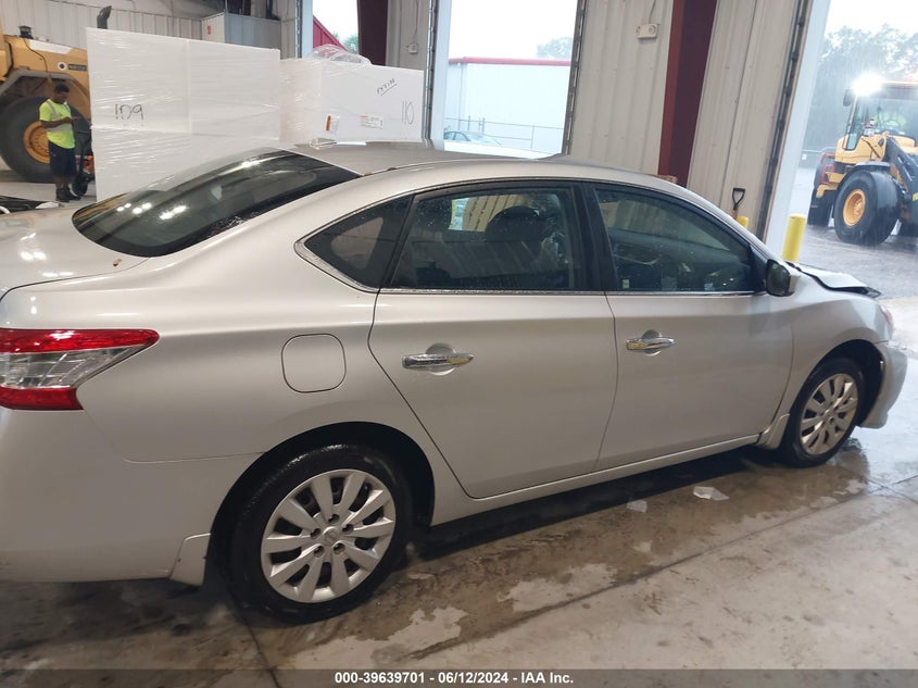 2015 Nissan Sentra Sv VIN: 3N1AB7AP4FL696931 Lot: 39639701
