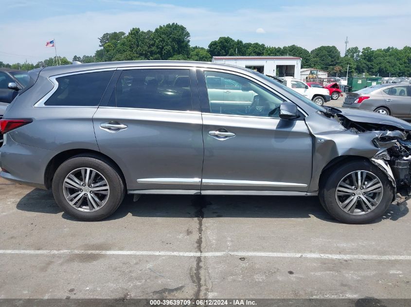 2019 Infiniti Qx60 Pure VIN: 5N1DL0MM7KC565705 Lot: 39639709