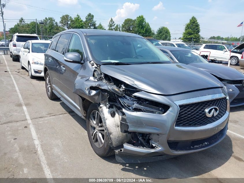 2019 Infiniti Qx60 Pure VIN: 5N1DL0MM7KC565705 Lot: 39639709