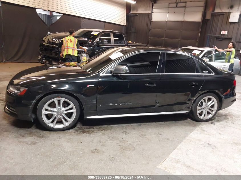 2015 Audi S4 3.0T Premium Plus VIN: WAUBGAFL0FA119419 Lot: 39639725