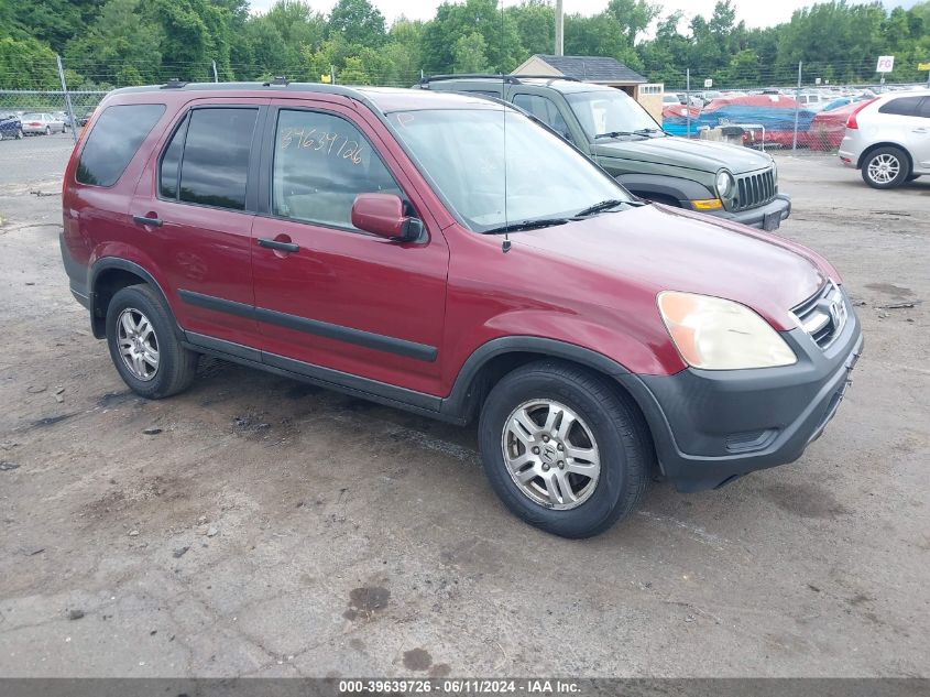 2004 Honda Cr-V Ex VIN: SHSRD78894U255843 Lot: 39639726