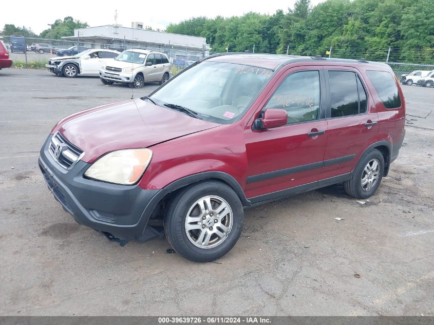 2004 Honda Cr-V Ex VIN: SHSRD78894U255843 Lot: 39639726