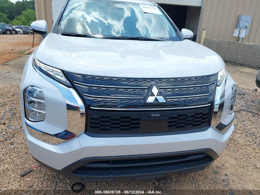 2022 Mitsubishi Outlander Es 2.5 2Wd VIN: JA4J3TA89NZ023761 Lot: 39639729