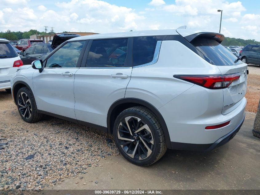 2022 Mitsubishi Outlander Es 2.5 2Wd VIN: JA4J3TA89NZ023761 Lot: 39639729