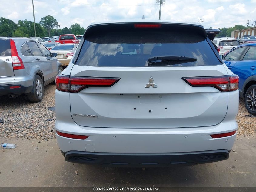 2022 Mitsubishi Outlander Es 2.5 2Wd VIN: JA4J3TA89NZ023761 Lot: 39639729