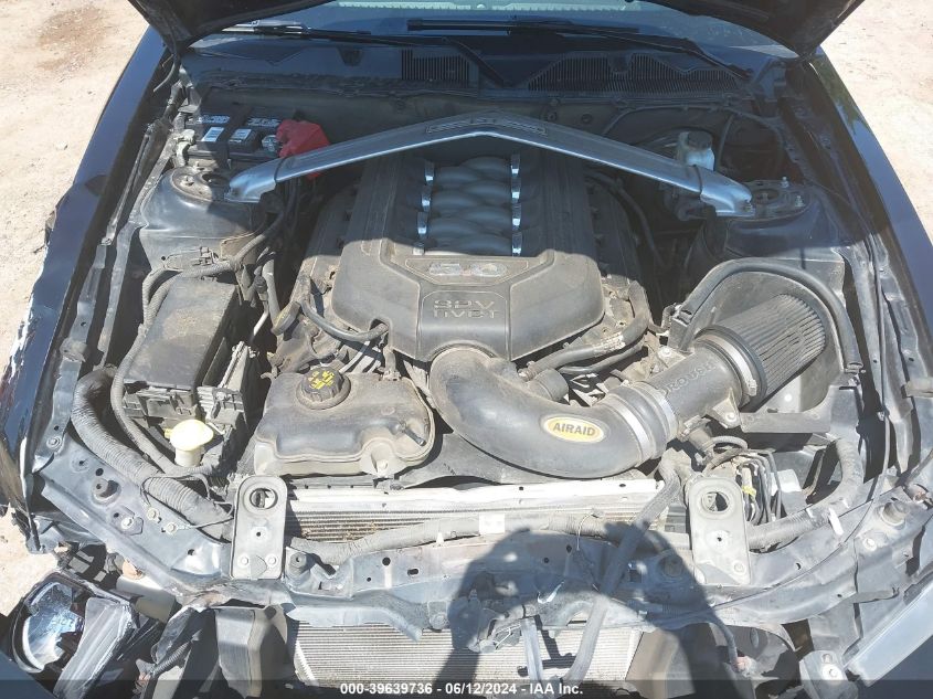 2012 Ford Mustang Gt Premium VIN: 1ZVBP8CF3C5243826 Lot: 39639736