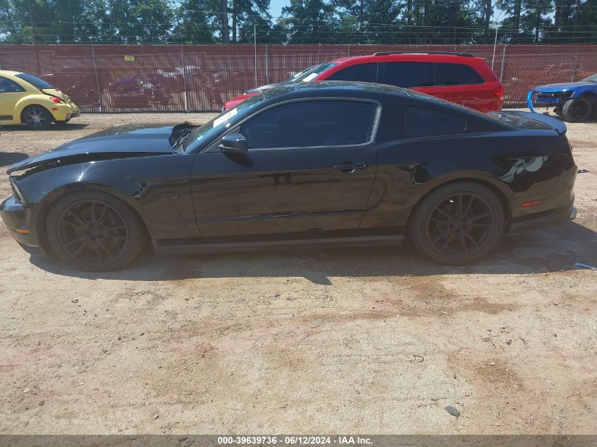 2012 Ford Mustang Gt Premium VIN: 1ZVBP8CF3C5243826 Lot: 39639736