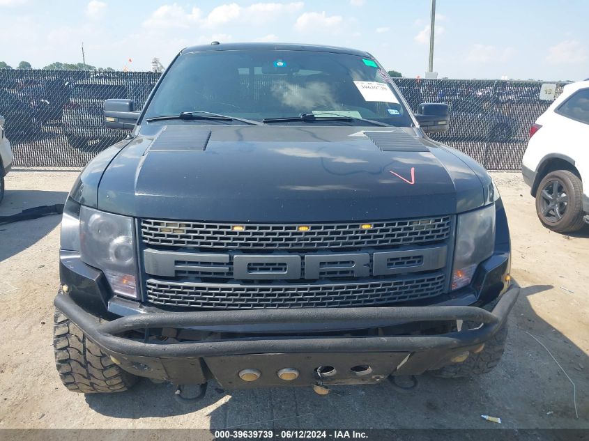 2011 Ford F-150 Svt Raptor VIN: 1FTEX1R6XBFD34549 Lot: 39639739