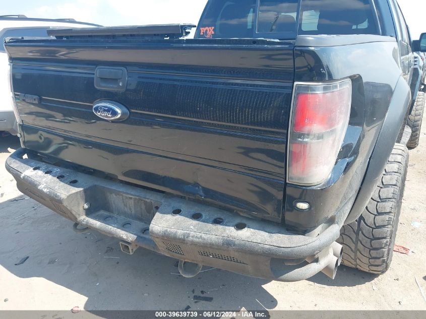 2011 Ford F-150 Svt Raptor VIN: 1FTEX1R6XBFD34549 Lot: 39639739