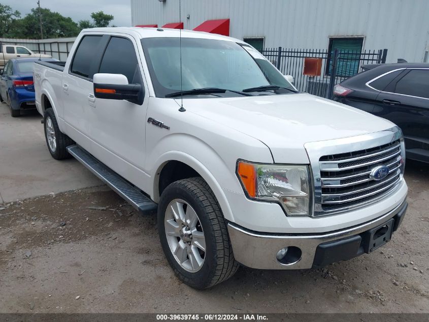 2013 Ford F-150 Lariat VIN: 1FTFW1EF6DKE01929 Lot: 39639745