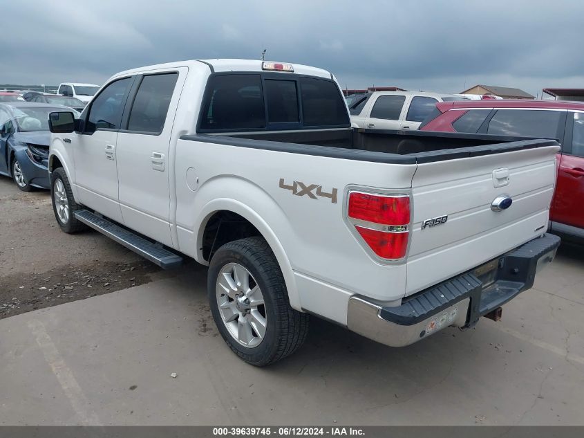 2013 Ford F-150 Lariat VIN: 1FTFW1EF6DKE01929 Lot: 39639745