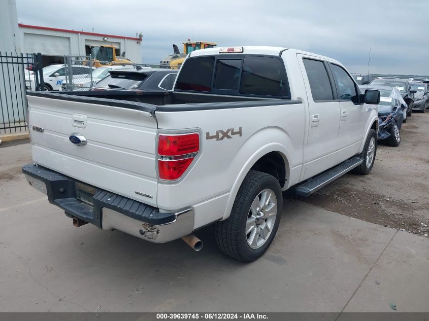 2013 Ford F-150 Lariat VIN: 1FTFW1EF6DKE01929 Lot: 39639745