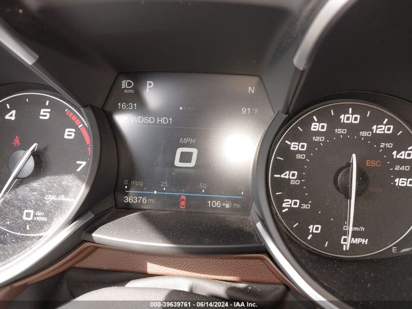 2018 Alfa Romeo Stelvio Ti Awd VIN: ZASFAKBN6J7C05348 Lot: 39639761