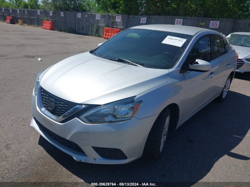 2017 Nissan Sentra Sv VIN: 3N1AB7AP0HL643033 Lot: 39639764