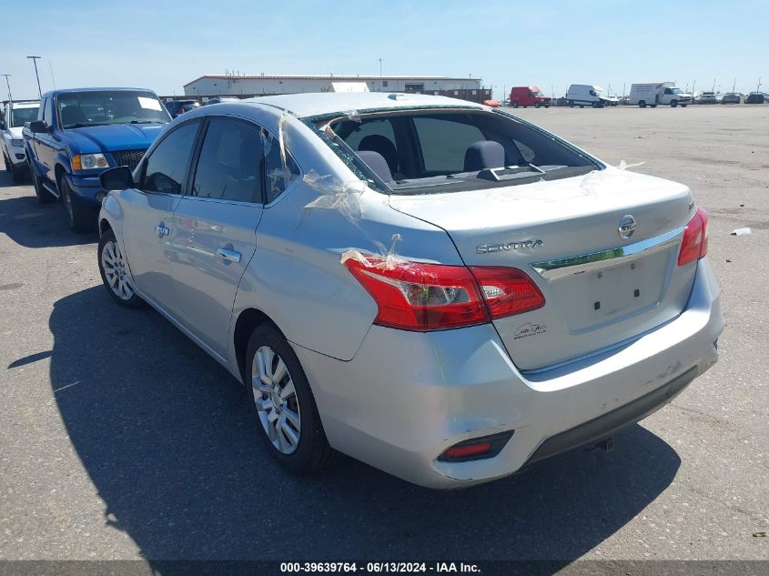 2017 Nissan Sentra Sv VIN: 3N1AB7AP0HL643033 Lot: 39639764