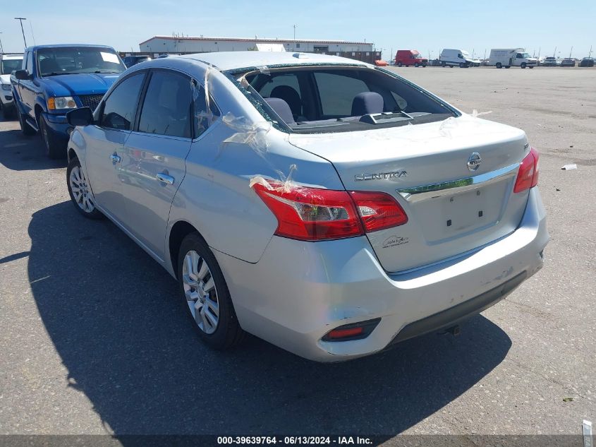 2017 Nissan Sentra Sv VIN: 3N1AB7AP0HL643033 Lot: 39639764