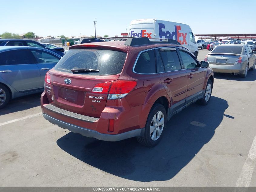 2011 Subaru Outback 2.5I Premium VIN: 4S4BRBCC4B3418221 Lot: 39639787