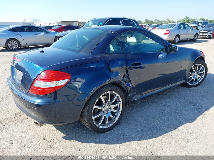 2006 Mercedes-Benz Slk 350 VIN: WDBWK56F86F124177 Lot: 39639803