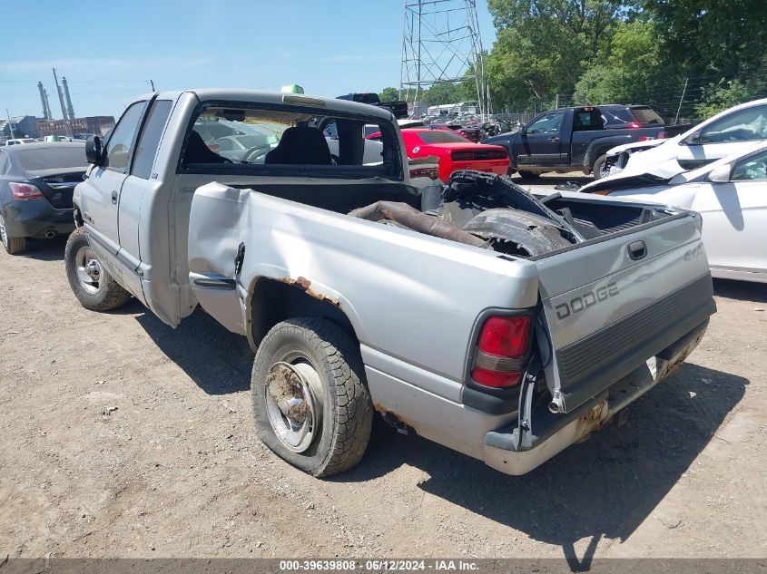 1999 Dodge Ram 1500 VIN: 1B7HF13Z6XJ650070 Lot: 39639808