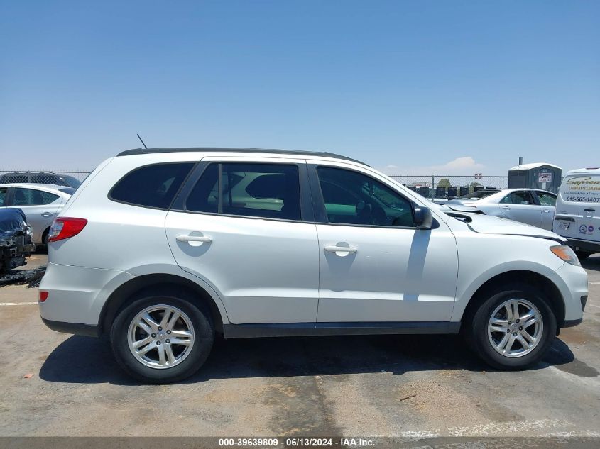 2012 Hyundai Santa Fe Gls VIN: 5XYZGDAB7CG114649 Lot: 39639809