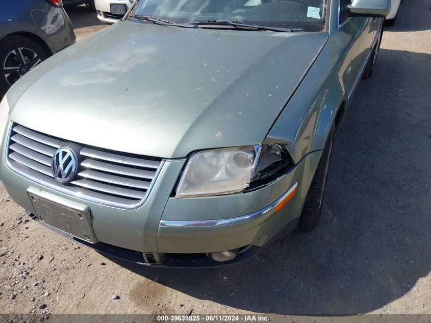 WVWRH63B51P086494 | 2001 VOLKSWAGEN PASSAT