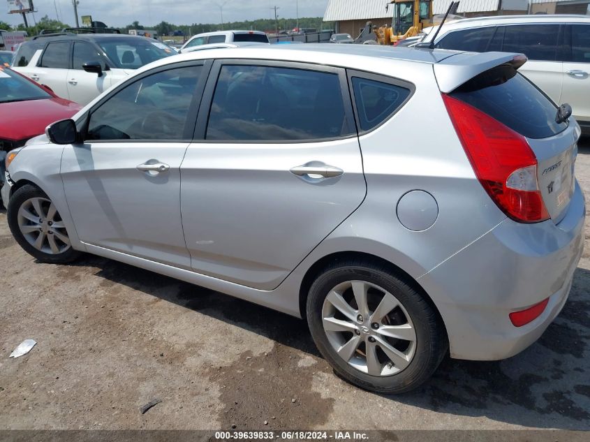 2014 Hyundai Accent Se VIN: KMHCU5AE2EU152544 Lot: 39639833