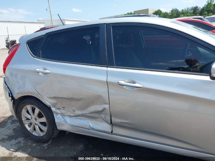 2014 Hyundai Accent Se VIN: KMHCU5AE2EU152544 Lot: 39639833