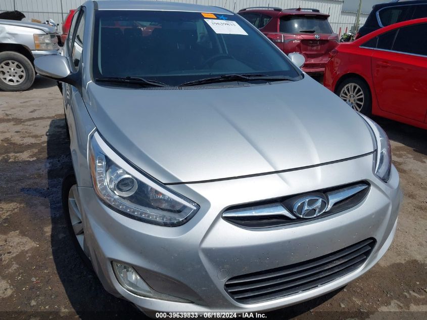 2014 Hyundai Accent Se VIN: KMHCU5AE2EU152544 Lot: 39639833