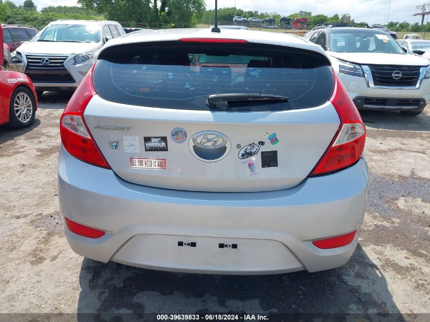 2014 Hyundai Accent Se VIN: KMHCU5AE2EU152544 Lot: 39639833