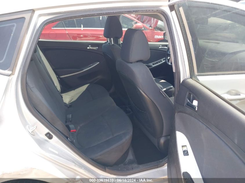 2014 Hyundai Accent Se VIN: KMHCU5AE2EU152544 Lot: 39639833