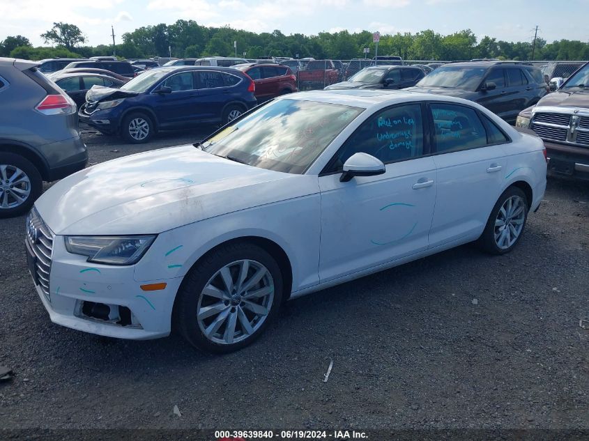 WAUANAF41HN008187 2017 AUDI A4 - Image 2