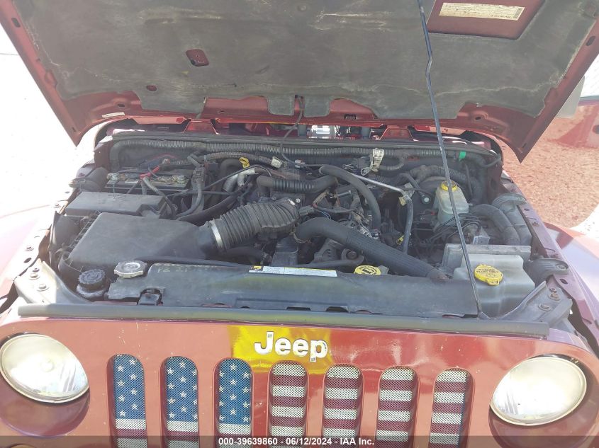 2008 Jeep Wrangler Sahara VIN: 1J4FA54148L519726 Lot: 39639860