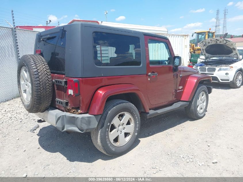 2008 Jeep Wrangler Sahara VIN: 1J4FA54148L519726 Lot: 39639860