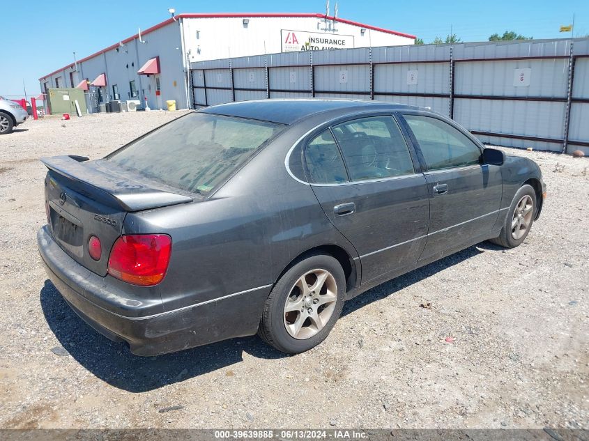 2002 Lexus Gs 300 VIN: JT8BD69S720163833 Lot: 39639885