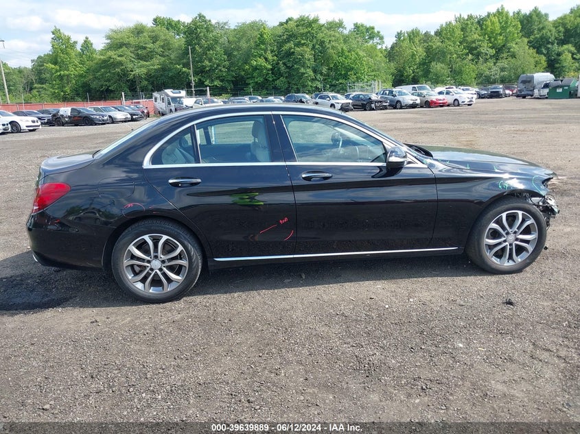 2015 Mercedes-Benz C 300 4Matic/Luxury 4Matic/Sport 4Matic VIN: 55SWF4KB2FU001951 Lot: 39639889