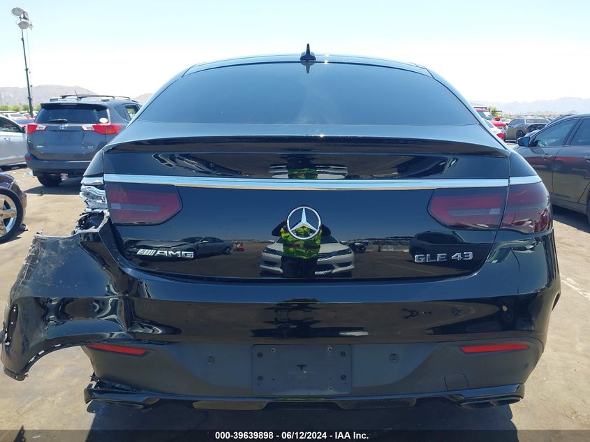 VIN 4JGED6EB0KA137861 2019 MERCEDES-BENZ AMG GLE 43 COUPE 4MATIC